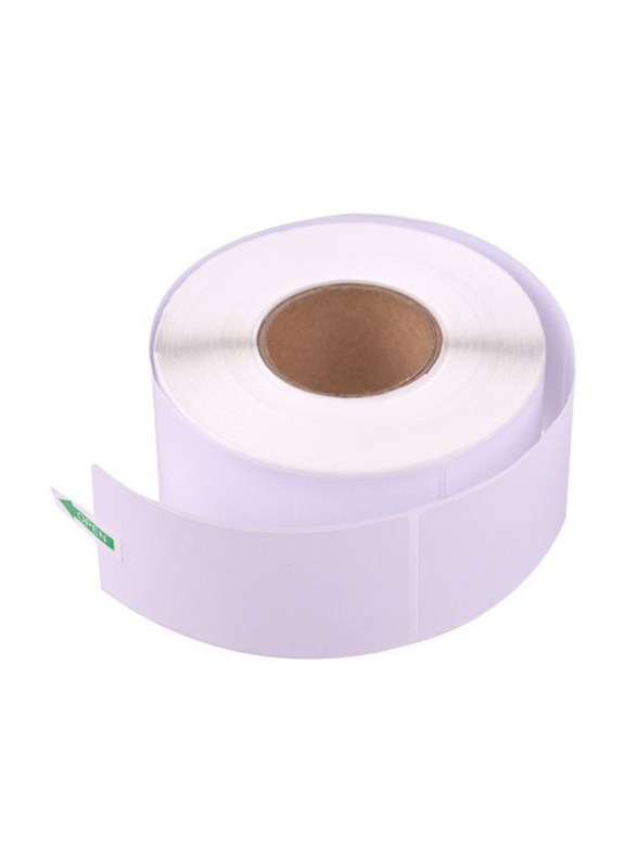 Thermal Printing Label Paper Roll, 500 Pieces, White