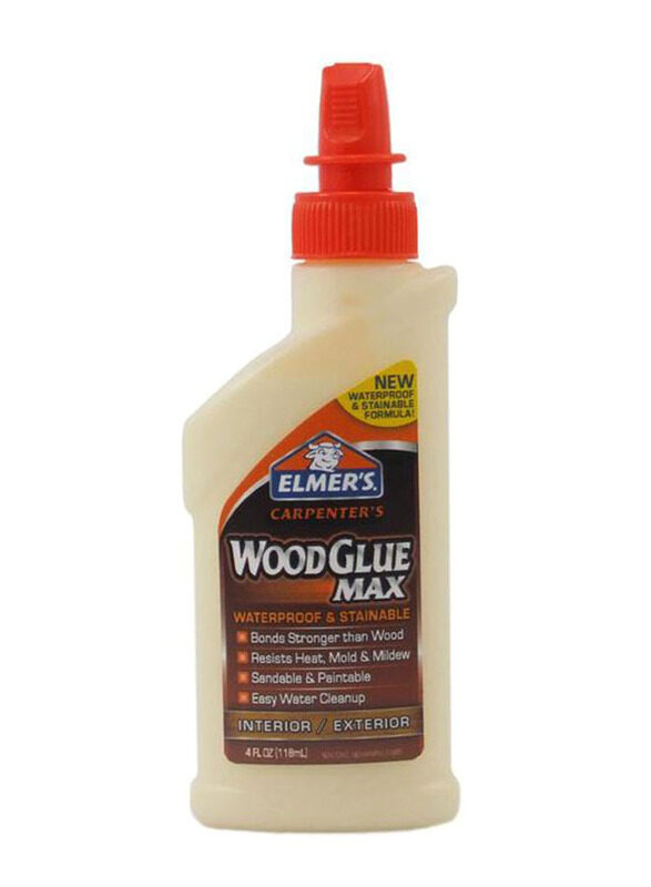 

Elmer's Water Proof Wood Glue, 4oz, Multicolour