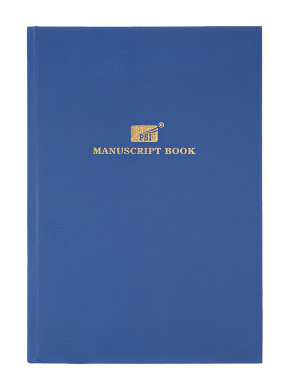 PSI Ruled Manuscript Foolscap Book, Blue