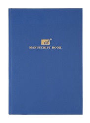 PSI Ruled Manuscript Foolscap Book, Blue