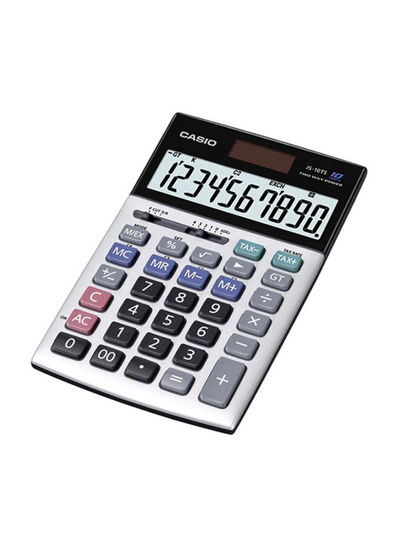 Casio 10-Digit Financial and Business Calculator, Multicolour