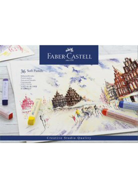 Faber-Castell Creative Studio Oil Pastel Crayons Set, 36 Pieces, Multicolour