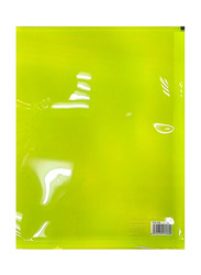Costantino Zipper File, 6 Pieces, Light Green