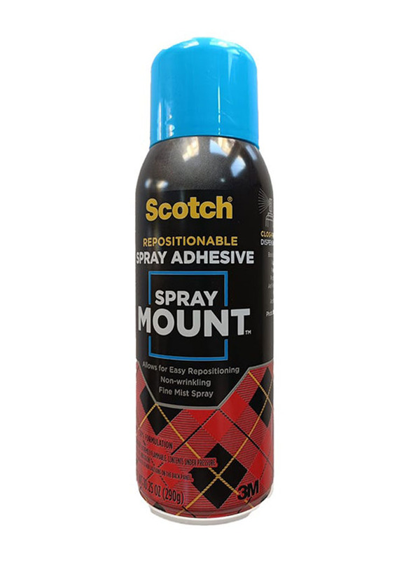 

Scotch Brite Spray Mount Repositionable Adhesive, Multicolour