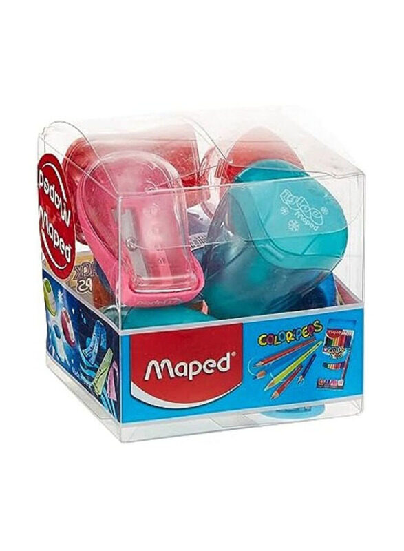 

Maped 12-Piece Sharpener Set, Green/Blue/Pink