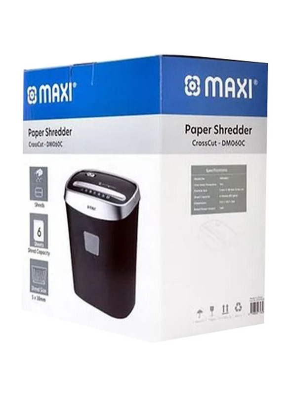 Maxi Cross Cut Shredder, DM 060C, Brown