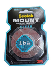 3M Scotch Mounting Tape Clear, Clear
