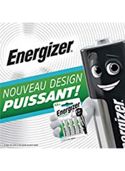 Energizer Recharge Extreme AA4 Battery, 4 Pieces, Silver/Green