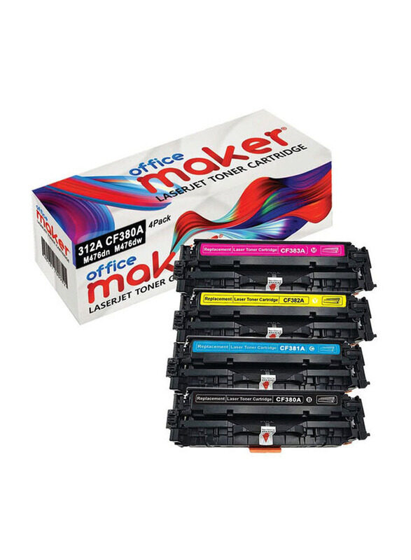 

HP Office Maker 312A CF380A Multicolour Laserjet Toner Cartridge