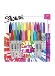 Sharpie 24-Piece Colour Burst Permanent Marker Set, Multicolour