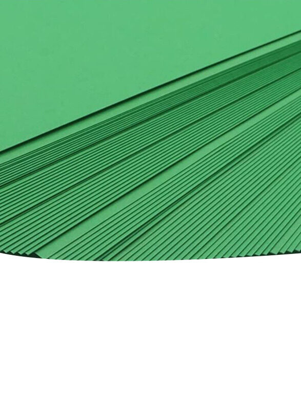 Terabyte Card Paper, 300 Sheets, 160 GSM, A6 Size, Green