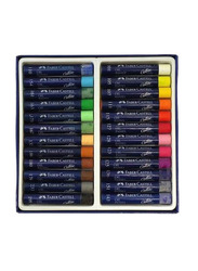 Faber-Castell Oil Pastels Cardboard Wallet Set, 24 Pieces, Multicolour