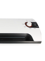 Atlas A3 Pouch Laminating Machine, White/Black