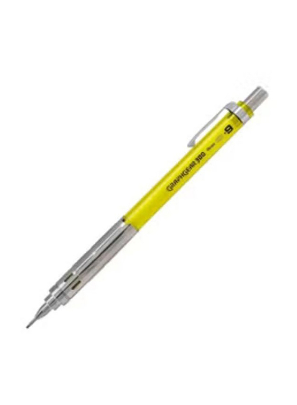 Pentel Graph Gear 300 Mechanical Pencil, 0.9mm, Yellow