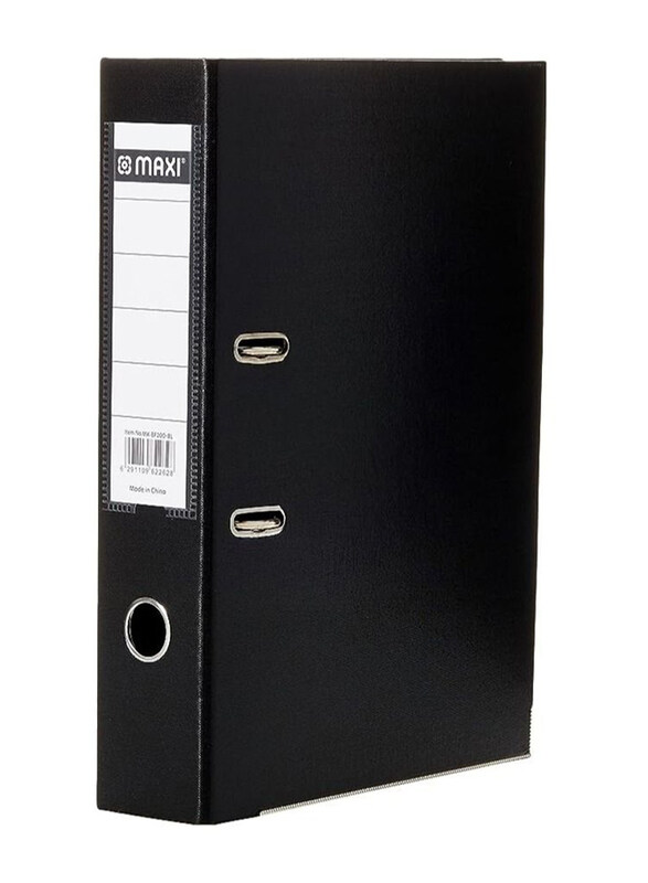 

Maxi 2-inch Narrow Box File, 50 Pieces, Black