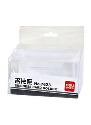 Deli Business Card Holder, 7623, Clear