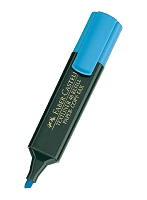 

Faber-Castell 12-Piece Textliner 48 Refill Highlighter Set, Blue