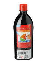 Faber-Castell Ready-Mix Tempera Paint Bottle, 500ml, Black