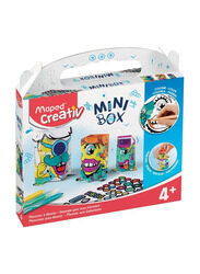 Maped Creativ Mini Box Monsters To Decorate Kit, 10 Pieces, Multicolour