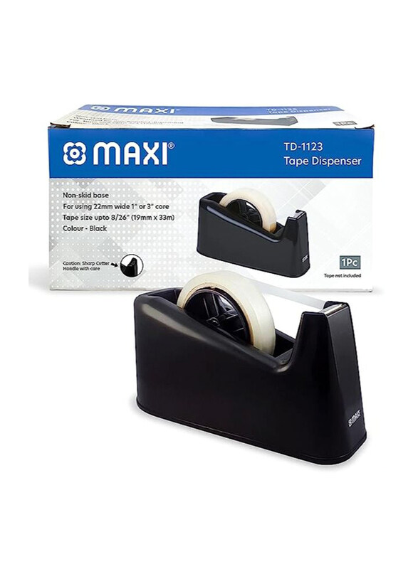 

Maxi Tape Dispenser, Black