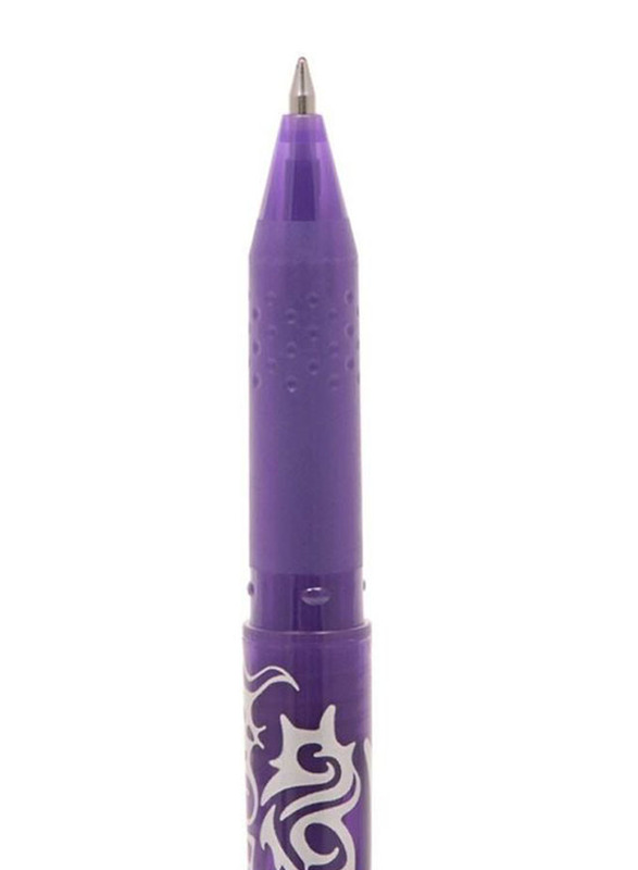 Pilot 3-Piece Frixion Erasable Ball Pen Set, 0.7mm, Purple