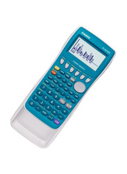 Casio Mini Portable Scientific Calculator, FX-7400GII-LC-DH, Blue