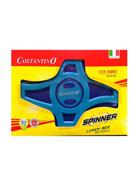 

Constantino Rectangle Spinner Lunch Box, 10g, Blue