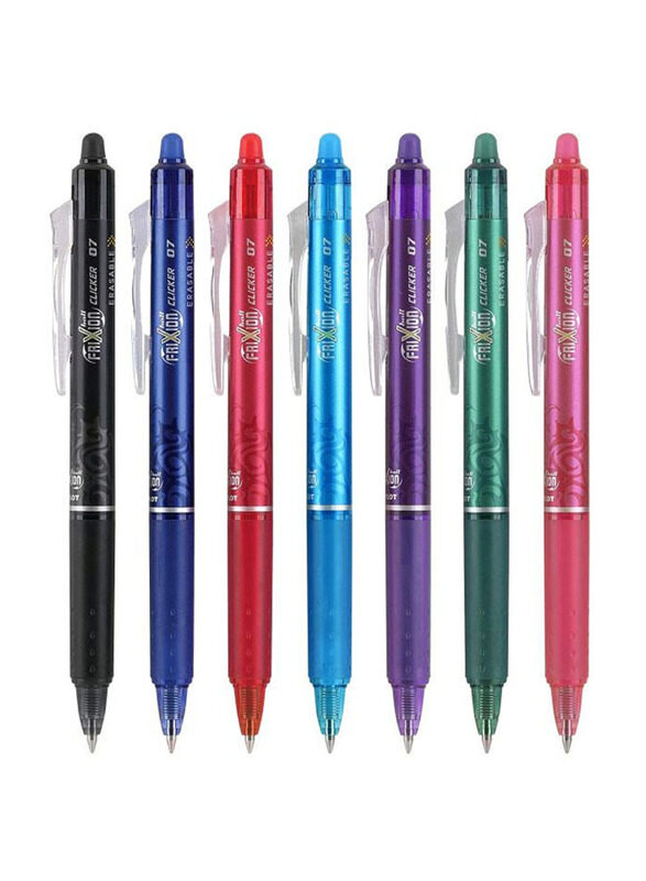 

Pilot 7-Piece Retractable Erasable Gel Pen Set, Multicolour
