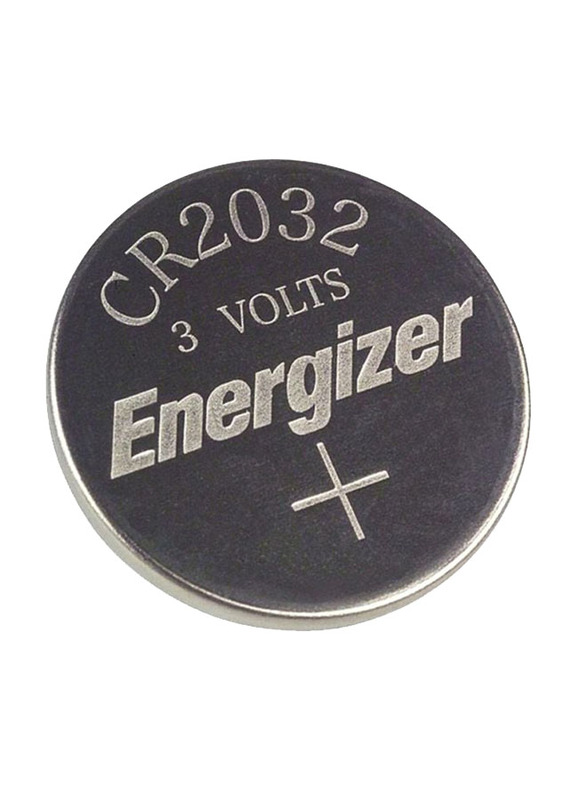 Energizer CR2032 Lithium Battery Set, 5 Pieces, Silver