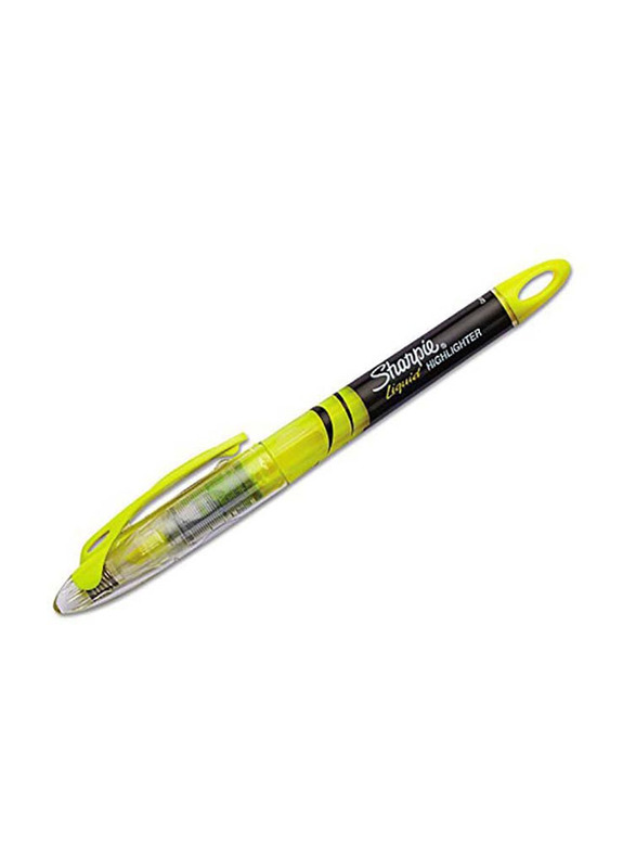 Sharpie 12-Piece Accent Pen-Style Liquid Highlighter Set, Yellow