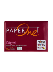PaperOne Digital Copy Paper, 2500 Sheets, 80 GSM, A4 Size, PAPERONE80GSM