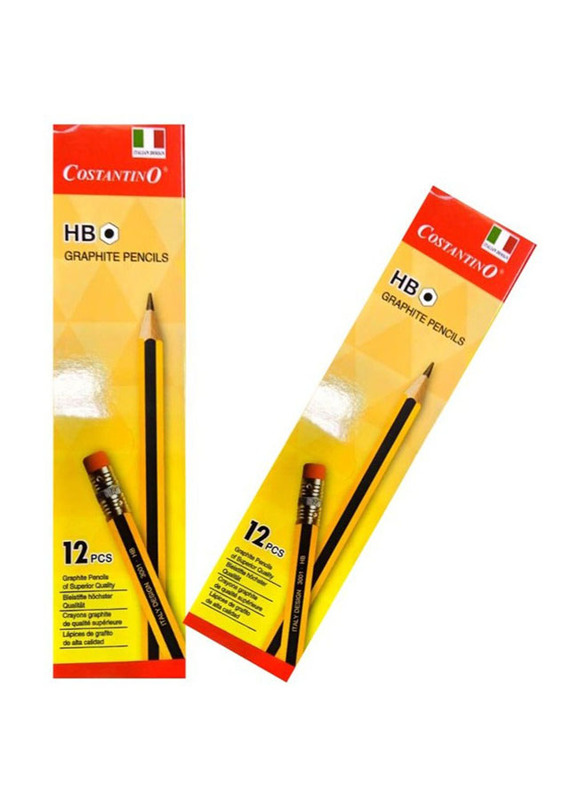 Costantino 12-Piece Graphite Pencils, Multicolour