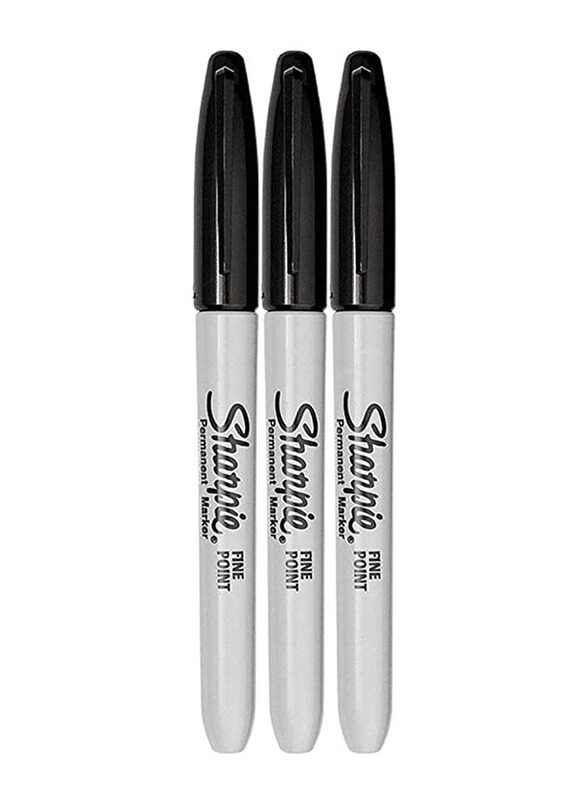 

Sharpie 3-Piece Permanent Marker, Black