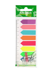 Fantastick Adhesive Index Film Flag Sticky Notes, 24 Pieces, Multicolour