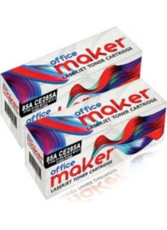 

Generic 2-Pack Laserjet Toner Cartridge for 85A CE285A Printer Black