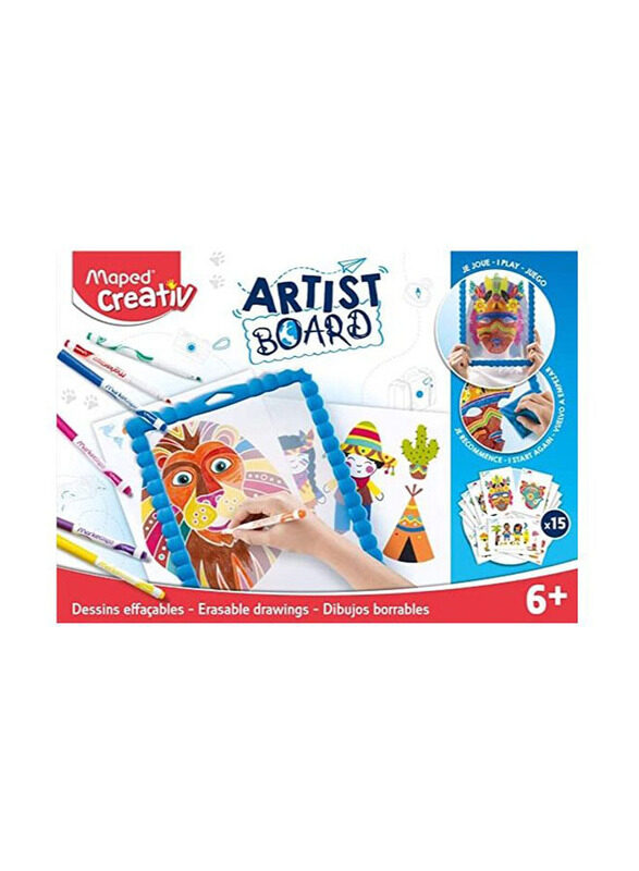 

Maped Creativ Artist Board Erasable Drawings, CAD28ED, Multicolour