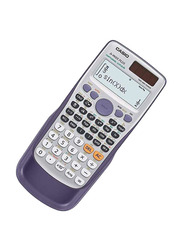 Casio Natural UPAM Digital Scientific Calculator fx-991ES Plus, Grey/Purple