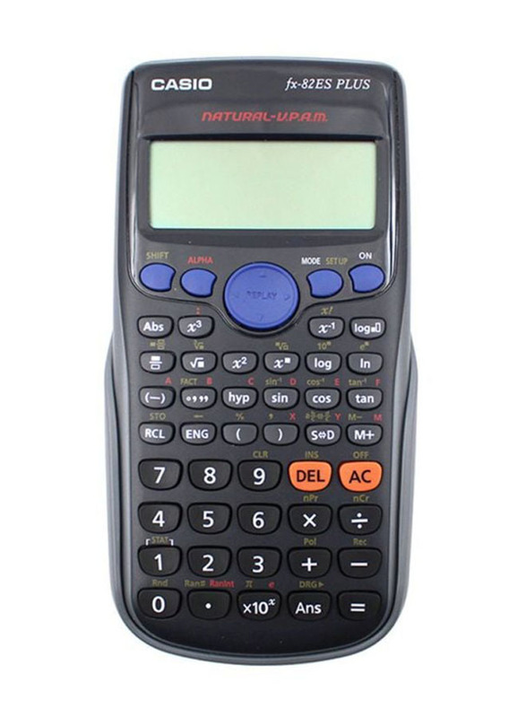 Casio Es Plus Series Non Programmable Scientific Calculator, Black