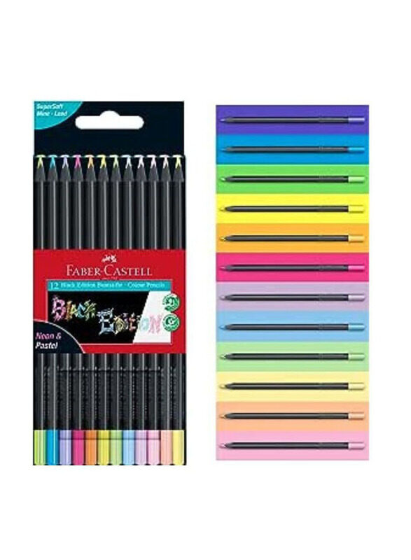 

Faber-Castell Black Edition Color Pencils, 1 Piece, Multicolor