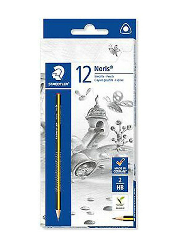 Staedtler Noris 183 HB Triplus Pencil, Multicolour