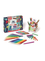 Maped Helix USA Colouring Pencils Kit, 50 Pieces, Multicolour