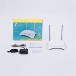 TP-Link TL-WR840N 300Mbps Wireless Router, White