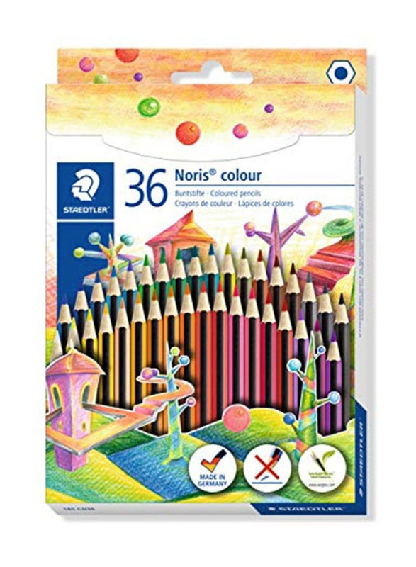 Staedtler Noris Colouring Pencil, 36 Pieces, Multicolour