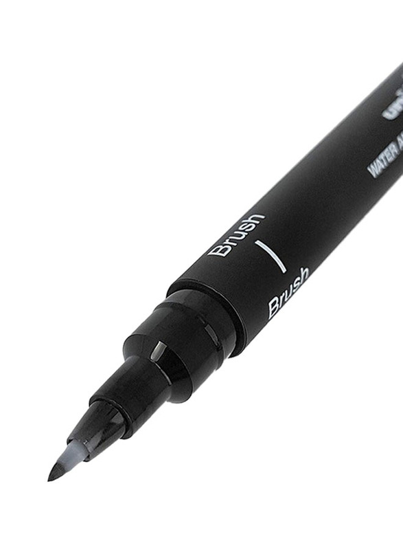 Uniball Fine Line Brush Pen, Black