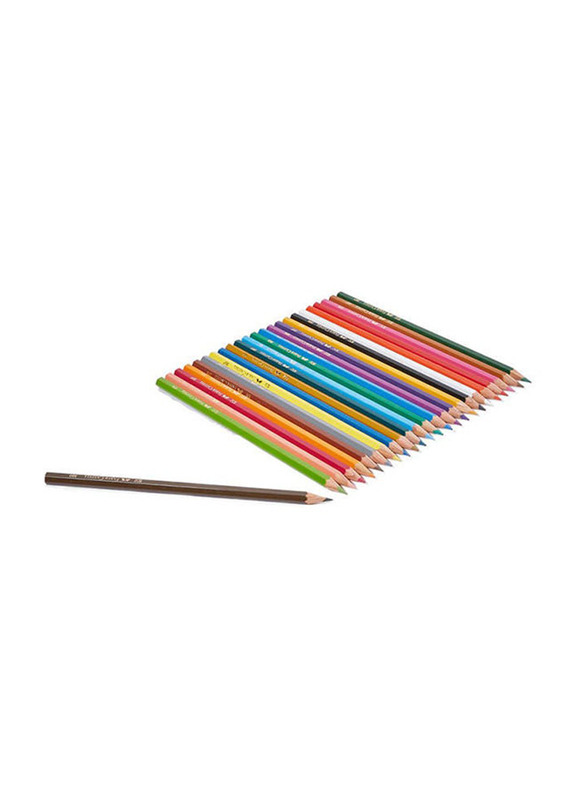 Faber-Castell Colored Pencil Set, 24 Pieces, Multicolour