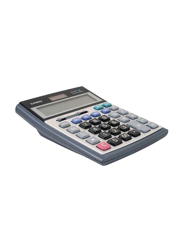 Casio 12-Digits Basic Calculator, DS-2TS, Grey/Black