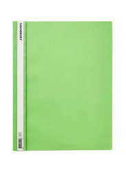 Atlas A4 Size Flat PVC File Folder, Green