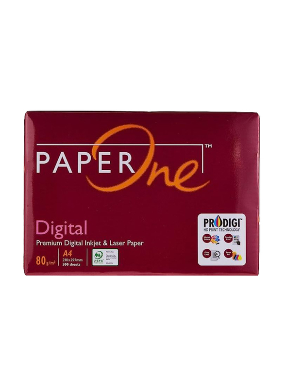 PaperOne Carton Box, 5 Reams, 80 GSM, A4 Size