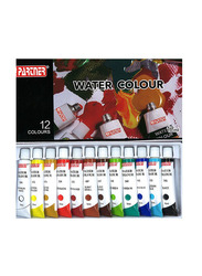 Partner Water Color Tube Set, 12 Pieces, Multicolour