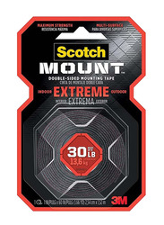 3M Scotch Extreme Mounting Tape, Red/Black